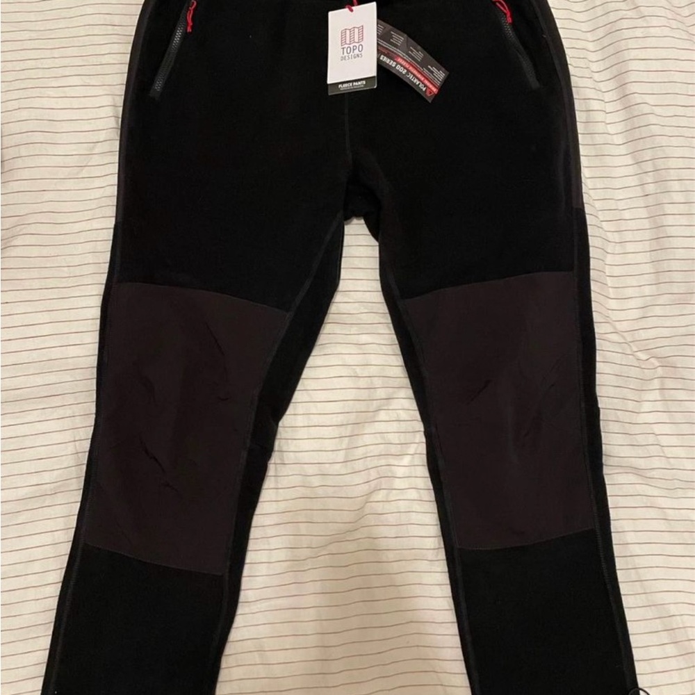 Topo Fleece Pants - Black XL